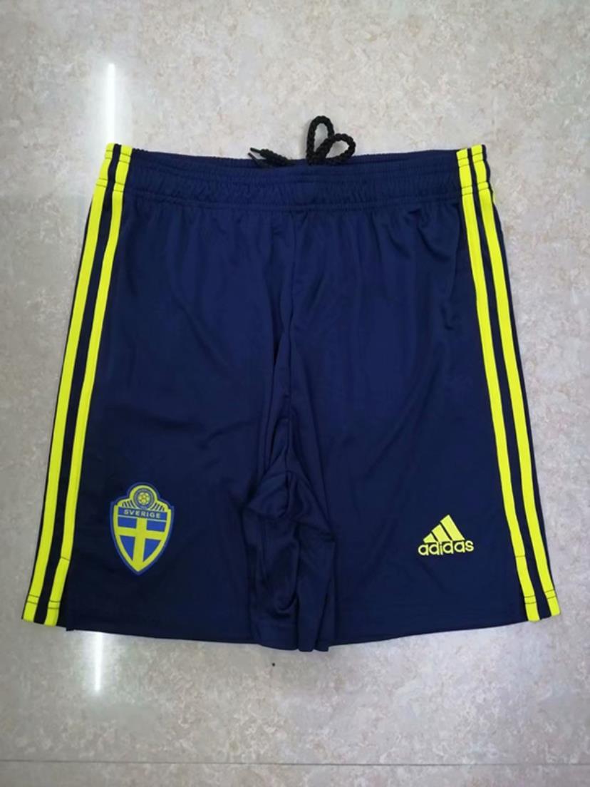 AAA Quality Sweden 2020 European Cup Home Soccer Shorts